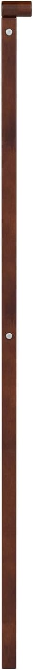 AFI, Nantucket Full Solid Wood Panel Headboard, Walnut
