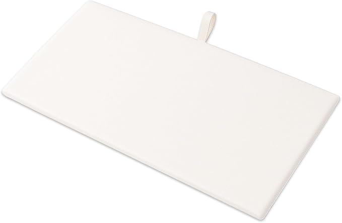 TheDisplayGuys For Your Modern Living 2-Pack Flat Foam Cushion Jewelry Display Pad Inserts - Velvet - Tray/Case Liners - Necklaces, Bracelets, Watches (White) by The Display Guys - Image 2