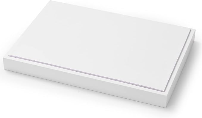 Oirlv Premium White Leather Stackable Jewelry Tray Flat Jewelry Organizer Tray for Jewelry Accessory Trade showcase - Image 5