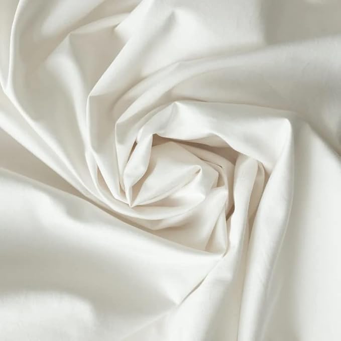 DreamFit DreamCool 100% Pima Cotton Sheets with Elastic Corner Straps 22 Inch Extra Deep Pocket Made in USA Bedding 300 Thread Count Hotel Style Luxury Sheets Split Head Cal King White