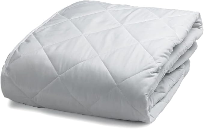Continental Bedding King Size Mattress Pad Protector Sheets - Quilted Fitted Mattress Cover - Premium Cotton Mattress Bed Pad Topper Up to 18 Inches Deep - Machine Washable - 300 Thread Count