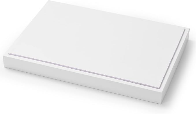 Oirlv Premium White Leather Stackable Jewelry Tray 24 Grid Jewelry Organizer Tray with Removable Inserts Cards Necklace Display Holder - Image 8