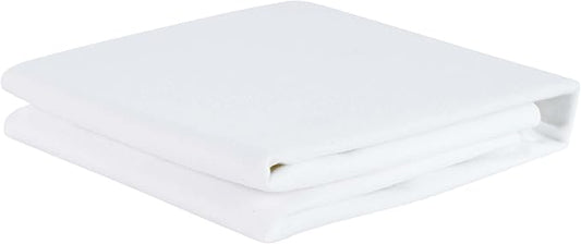Flannel Crib Protector Pad???100??? Waterproof Mattress Protector Pad, One Size, 27" X 39"