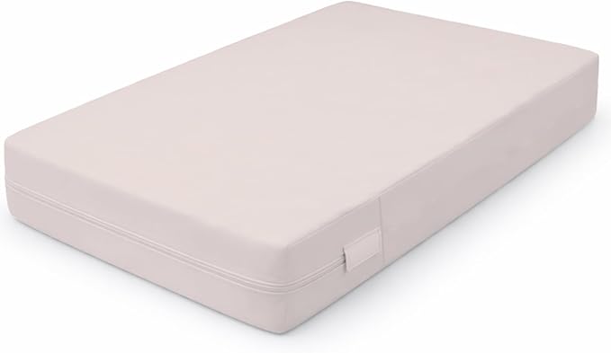 Guardmax Jersey Knitted Cot Size Zippered Mattress Encasement - Waterproof & Bed Bug Proof Mattress Protector - Comfortable, Soft, and Noiseless Zippered Bedding - Dust Mite Proof (33 x 75 x 10)