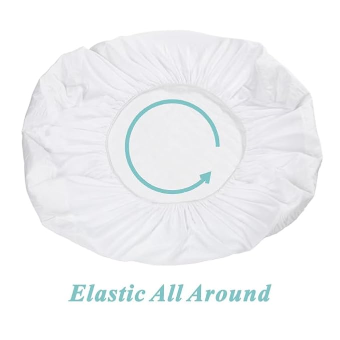 American Baby Company Waterproof Fitted Pack and Play Mattress Protector 39" x 27" - Quilted, Noiseless, Ultra-Soft & Breathable Playpen and Pack n Play Mattress Cover