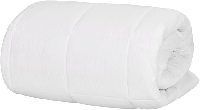 SLUMBER CLOUD Cooling Performance Mattress Pad - Twin - NASA-Technology, Temperature-Regulating Bedding, Designed for Hot Sleepers and Night Sweats