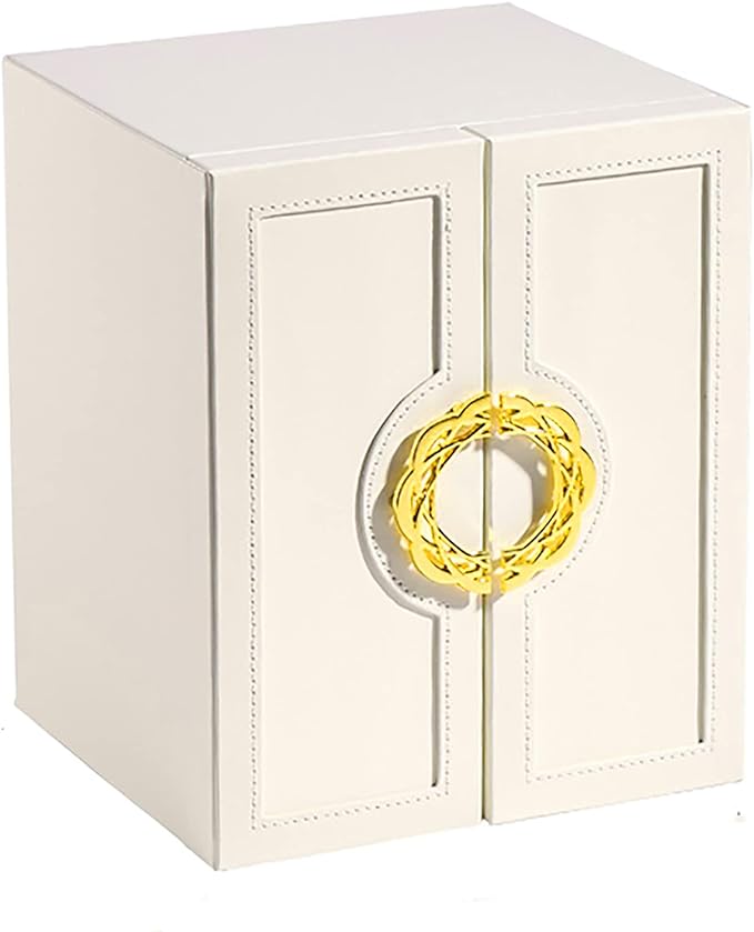 Cute Jewelry Box for Women teen Girls Jewelry Organizer Large Jewelry Organizers and Storage Faux Leather Jewelry Storage Jewlery Box Jewellery Box Joyeros Organizador De Mujer by AOSIFIEL