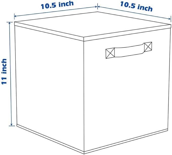 ShellKingdom Storage Bins, Foldable Fabric Storage Cubes And Cloth Organizer Drawer For Closet And Toys, 2 Pack (Fuchsia) - Image 8