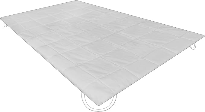 INNOMAX The Linen Resource Quilted Comfort Waterbed Anchor Band Custom Fit Mattress Pad Protective Cover King
