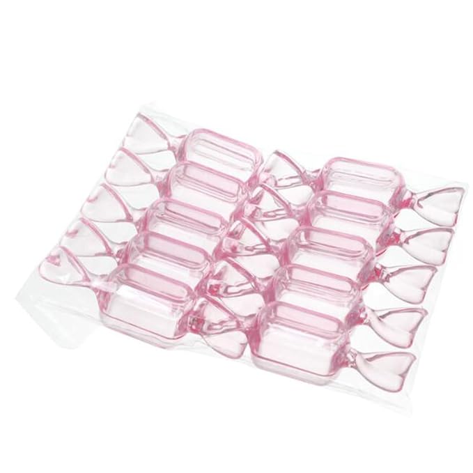FZBNSRKO 50 Pcs Clear Candy Shaped Jewelry Box,Mini Jewelry Organizer Boxes Lovely Plastic Candy Container DIY Jewelry Accessories for Wedding Party Travel Valentine's Day(pink) - Image 6