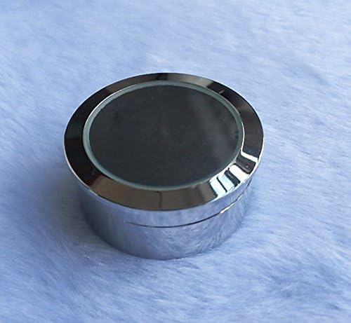 Mini Diameter 1.3 inch Loose Diamond or Gemstone Display Box Case Holder Show Container Metal (Silver- 1.3x0.5) - Image 4