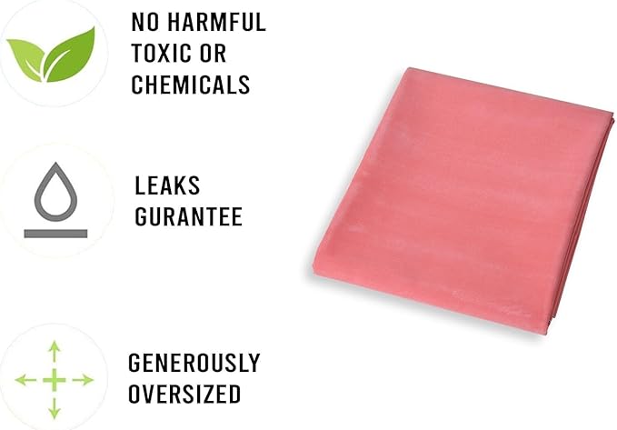 Rubber Mattress Protector Sheet, Waterproof Cover for Hospital and Baby Beds Size Meter (1.5)