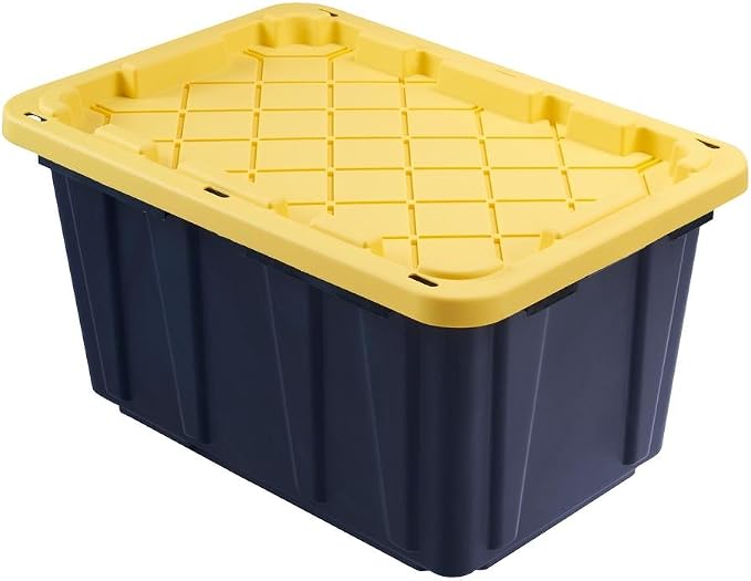 HDX 17 Gal. Storage Tough Tote in Black by Unknown