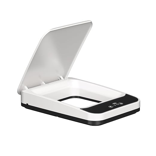 FRESHLIX Replacement Trash Can Lid Compatible with 2.2 x 2.6-Gallon Sensor Trash Can Battery Powered White - Image 3