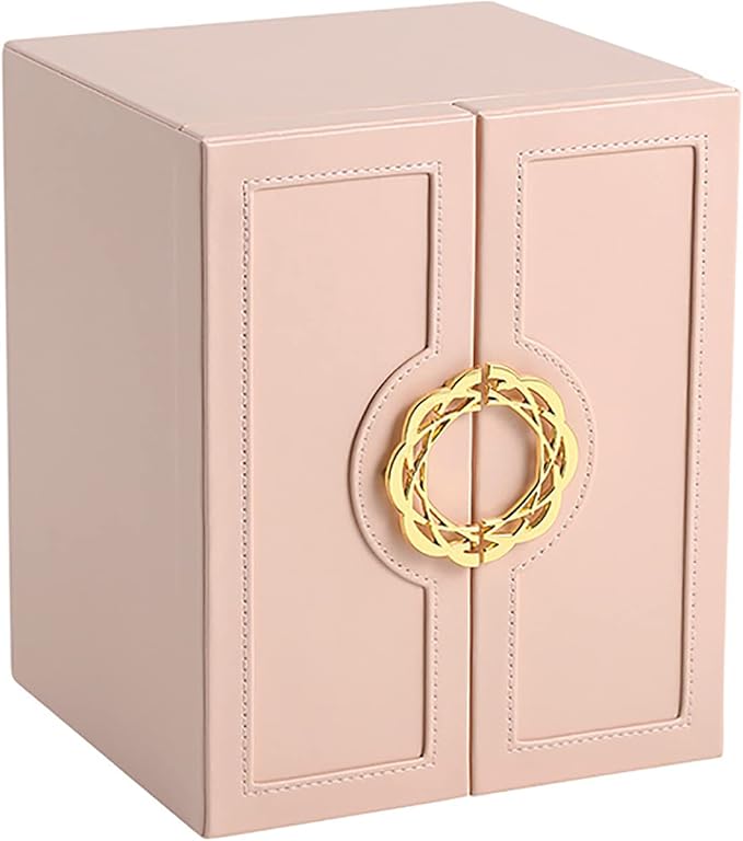 Cute Jewelry Box for Women teen Girls Jewelry Organizer Large Jewelry Organizers and Storage Faux Leather Jewelry Storage Jewlery Box Jewellery Box Joyeros Organizador De Mujer by AOSIFIEL