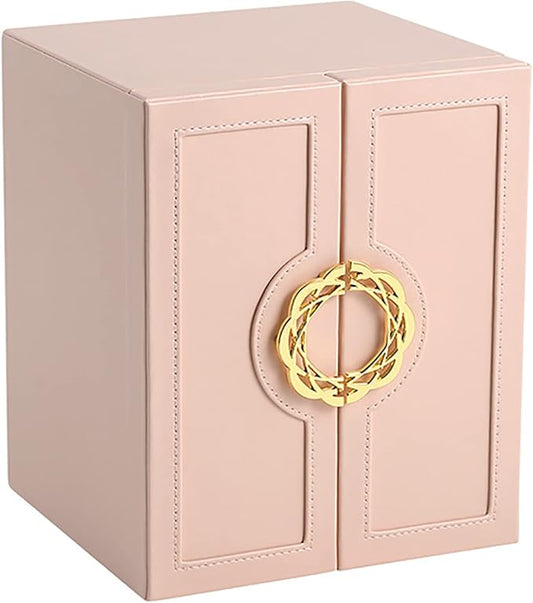 Cute Jewelry Box for Women teen Girls Jewelry Organizer Large Jewelry Organizers and Storage Faux Leather Jewelry Storage Jewlery Box Jewellery Box Joyeros Organizador De Mujer by AOSIFIEL