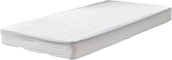 Waterproof RV Bunk Mattress Protector for 30 x 75 Narrow Twin or Camper Bed Cooling Bamboo Viscose Jacquard Cot Size Matress Cover