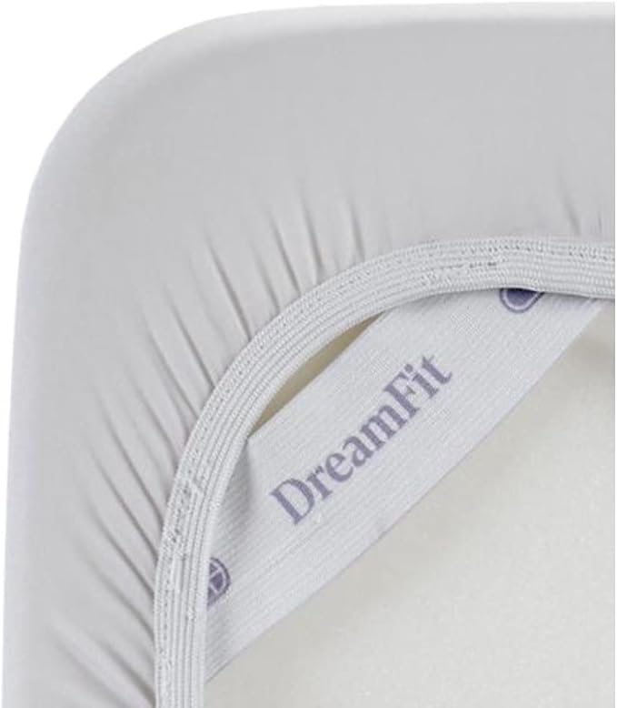 DreamFit DreamComfort Luxurious Waterproof Mattress Protector with StaDry Moisture-Wicking, Fine Brushed Microfiber & Breathable Design, Full