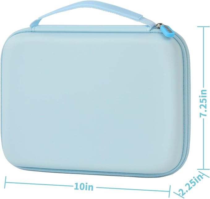 GWCASE Ring Organizer Storage Case - Jewelry Ring Display Collector Box with 42 Slots. Rings Tray Holder Showcase Fits for 50+ Rings, Earrings, Brooches and Cufflinks (Box Only)-Blue - Image 6