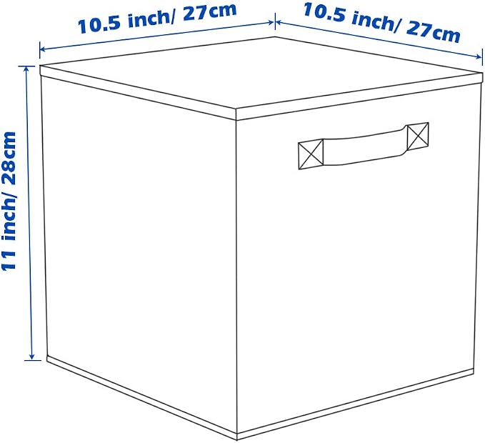 ShellKingdom Storage Bins, Foldable Fabric Storage Cubes And Cloth Storage Organizer Drawer For Closet And Toys Storage, 6 Pack (Fuchsia) - Image 7