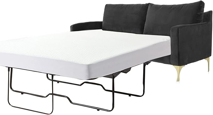 Waterproof Sleeper Sofa Queen Mattress Protector for 60x72 Pull Out Sofa Bed Cooling Bamboo Viscose Breathable Fitted Matress Cover