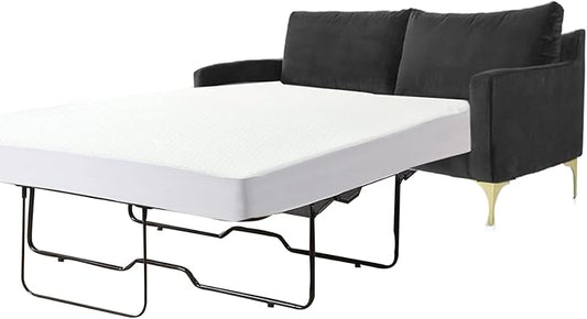Waterproof Sleeper Sofa Queen Mattress Protector for 60x72 Pull Out Sofa Bed Cooling Bamboo Viscose Breathable Fitted Matress Cover