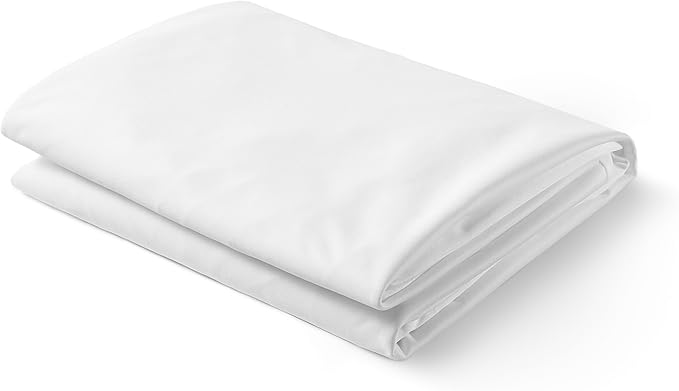 Amazon Basics Waterproof Mattress Protector, Queen, White