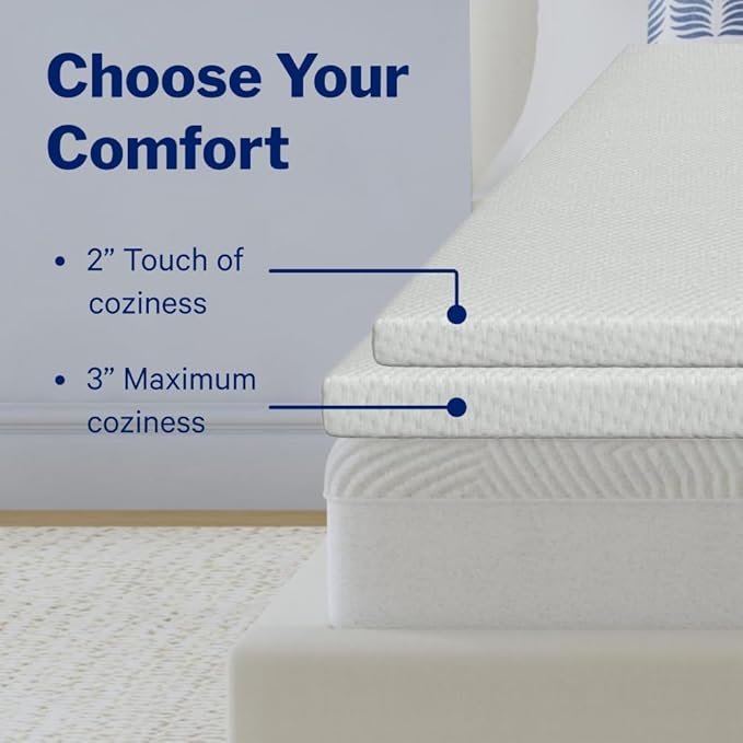 Casper Sleep Essential 3" Full Size Memory Foam Mattress Topper