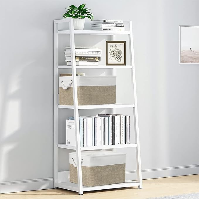 TheWarmHome Organization and Storage Basket for Organizing - X Large - 3 Pack 17.7L×13.8W×9.8H in Collapsible Storage Bin for Shelves, Fabric Basket for Gifts Organizer Toy Closet (White & Khaki) - Image 5