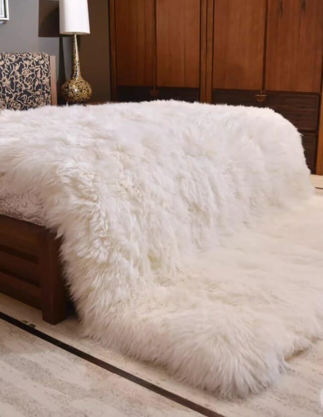 Sheepskin Wool Mattress Topper Sheepskin Mattress Pad Wool Mattress Pad Sheepskin Mattress Protector Wool Mattress Protector Sheepskin Mattress Cover Wool Mattress Cover Sheepskin Wool Bed Topper(190X
