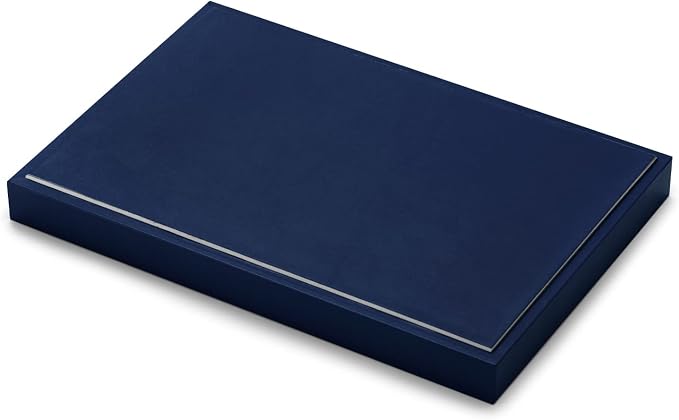 Oirlv Elegant Blue Jewelry Display Tray Stackable Jewelry Trays Jewelry Drawer Organizer Rings Earrings Necklace Storage - Image 7