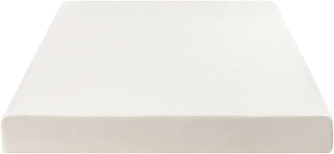 Best Price Mattress Full Mattress 6 inch Bed-In-A-Box, Green Tea Memory Foam White