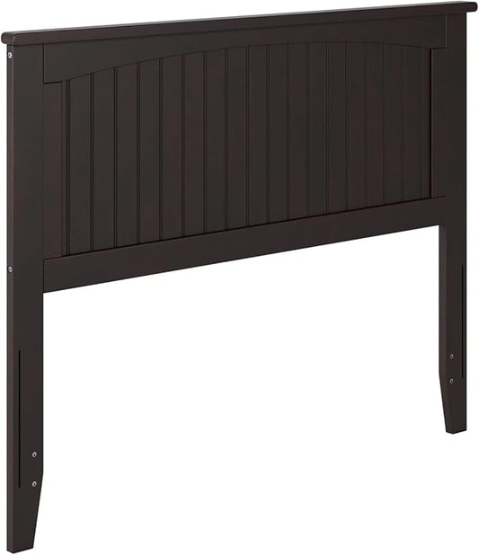 AFI, Nantucket Full Solid Wood Panel Headboard, Espresso
