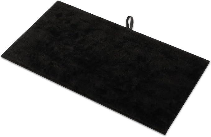 TheDisplayGuys For Your Modern Living 2-Pack Flat Foam Cushion Jewelry Display Pad Inserts - Velvet - Tray/Case Liners - Necklaces, Bracelets, Watches (Black) by The Display Guys - Image 2