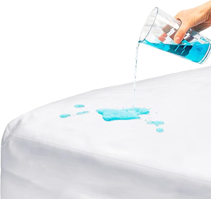 DMI Waterproof Mattress Protector, Mattress Pad, Waterproof Mattress Cover, Bed Pad and Bed Cover, Contoured Fitted Sheet Fit, King, Package May Vary (Pack of 24)
