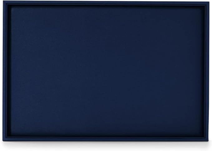 Oirlv Elegant Blue Jewelry Display Tray Stackable Jewelry Trays Jewelry Drawer Organizer Rings Earrings Necklace Storage - Image 5