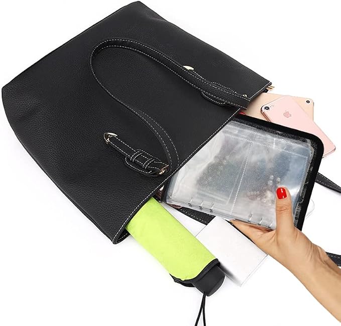 Transparent Jewelry Storage Book Travel Jewelry Organizer Earring Organizer Case Bracelet Holder for Necklace Ring with Anti tarnish Pouches, Pack of 2 - Image 7