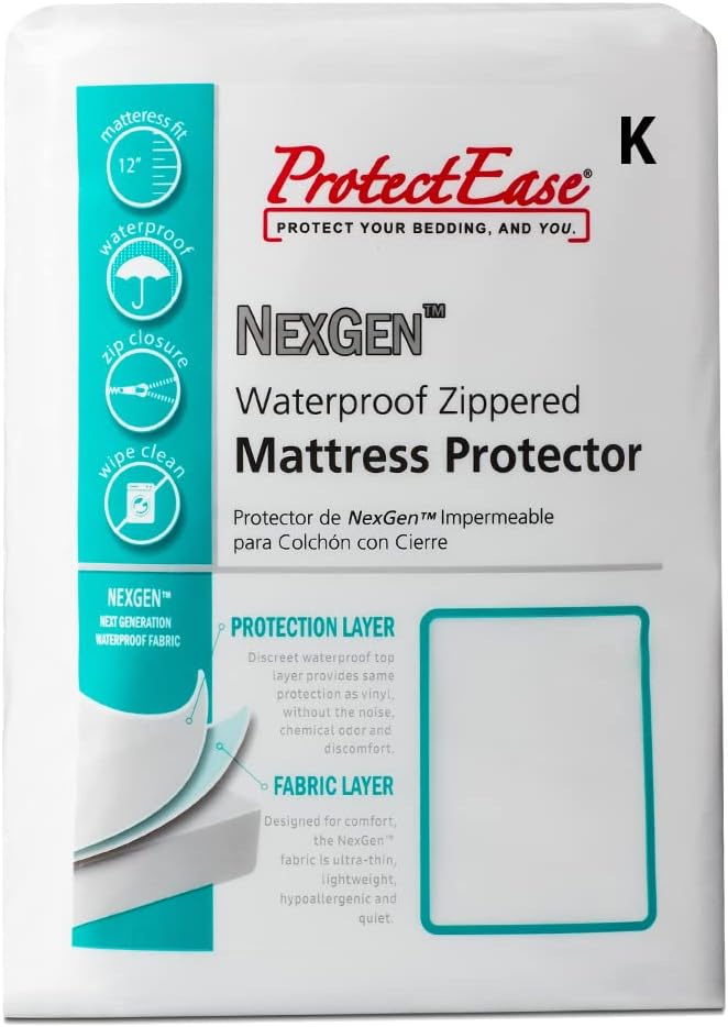 Nexgen Waterproof Zippered Mattress Protector (King)