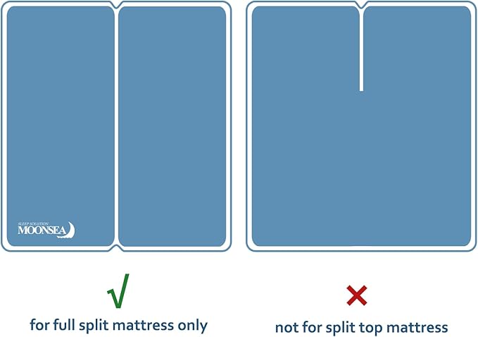 Split King Size Mattress Protector Waterproof,Smooth Top Mattress Protector for Kids,Breathable Skin Friendly and Noiseless Fitted Sheet,Viscose Terry Mattress Cover