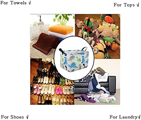 MAIZMZ Rectangular Storage Basket Collapsible Organizer Bin Waterproof Toy Box for Organizing Home/Dorm/Kitchen/Pet/Office/Closet/Shelf/Gift Baskets - Image 6