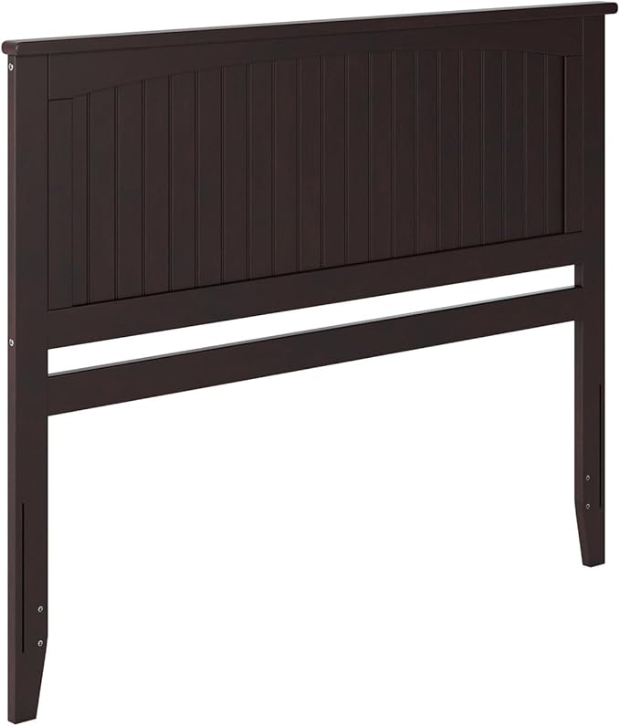 AFI, Nantucket Queen Solid Wood Panel Headboard, Espresso