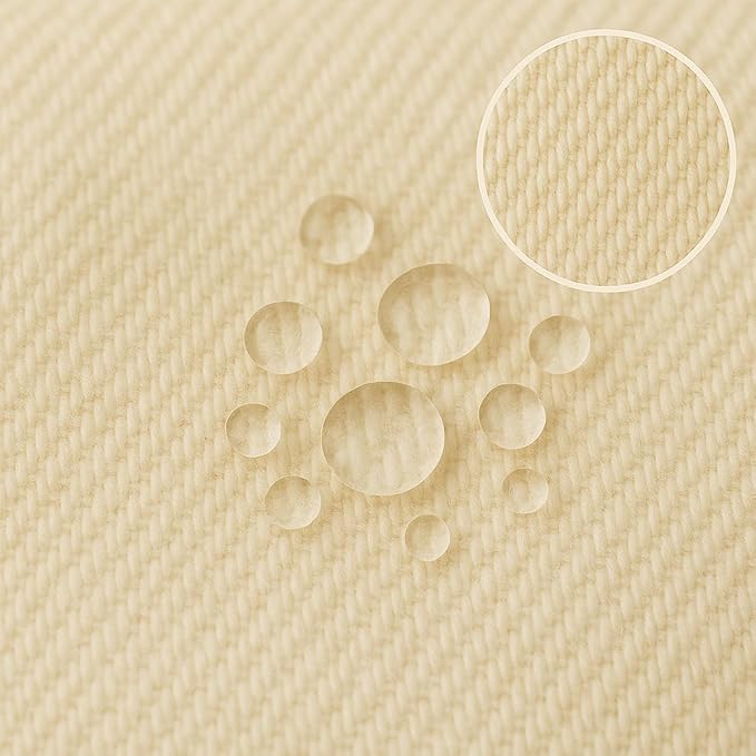 ORGANIC TEXTILES Water-Resistant Flat Sheet Baby Mattress Liner Pad Protector - 100% Organic, GOTS Certified - Full Standard Crib (52"x28") - Pack of 1