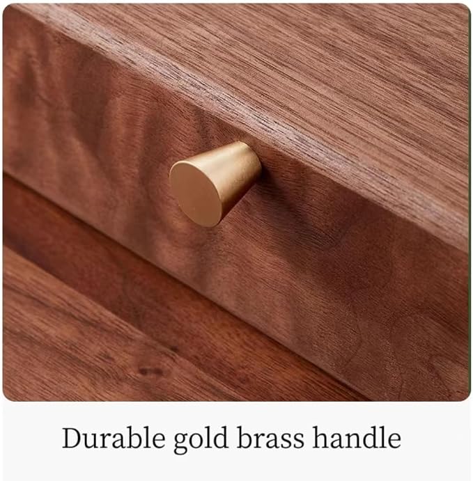 Bescott 2 Layer Solid Black Walnut Wooden Jewelry Box for Women Wood Vintage Organizer for Men Earrings Rings Necklaces Bracelet Watch Storage - Image 4