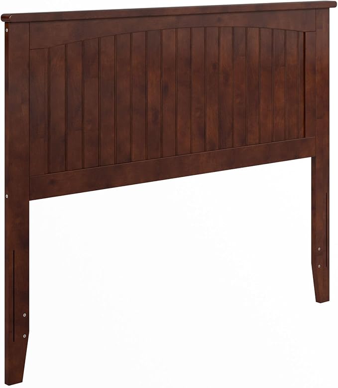 AFI, Nantucket Full Solid Wood Panel Headboard, Walnut