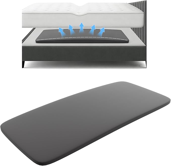 Sagging Mattress Support, Under Mattress Board to Fix Sinking Bed, 40D High-Density for Sagging Bed Repair, Firm Support Corrector Pad for Queen King Twin XL, 60x24x2 Inches, Pack of 1