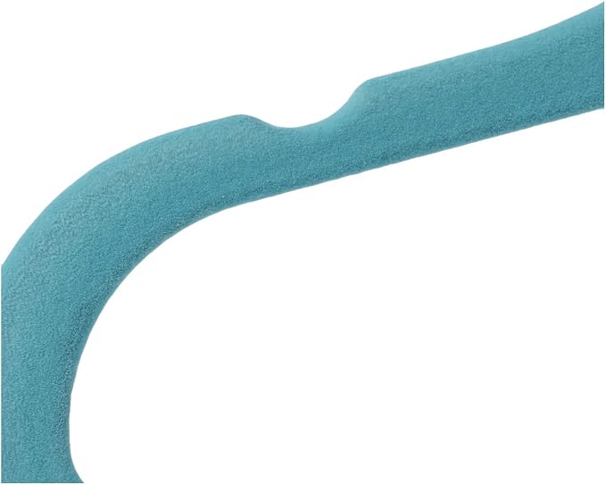 Amazon Basics Kids Space Saving Velvet Non-Slip Clothes Hangers with Shoulder Notches for Infant and Toddler, 11.6", Blue, 50-Pack - Image 4