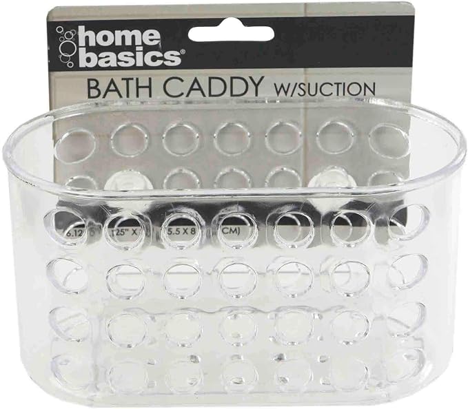 JOEY'Z Small Shower Caddy/Shower Basket/Bath Caddy Soap Holder with Suction Cups by JOEYZ