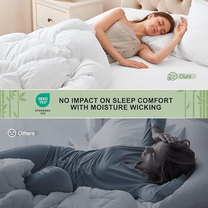 Premium Jacquard 100% Waterproof California King Mattress Protector, Noiseless, Anti - Slip, Breathable Bed Cover, Rayon from Bambo, Quilted, Mattress Pad Sheet, Deep Pocket