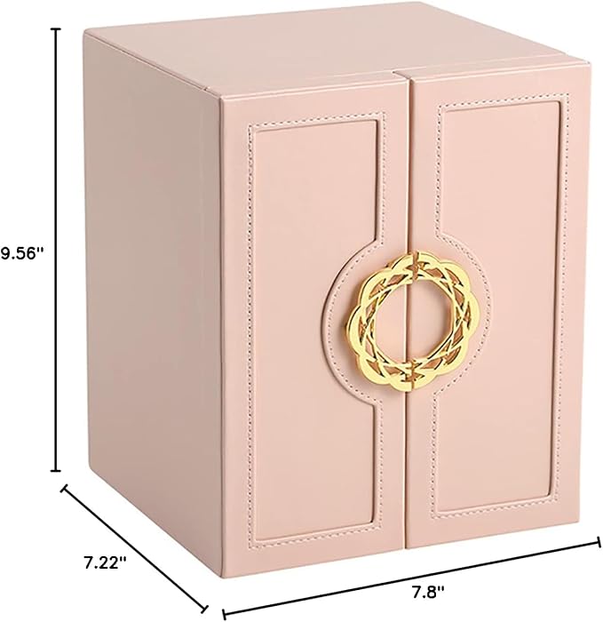 Cute Jewelry Box for Women teen Girls Jewelry Organizer Large Jewelry Organizers and Storage Faux Leather Jewelry Storage Jewlery Box Jewellery Box Joyeros Organizador De Mujer - Image 10