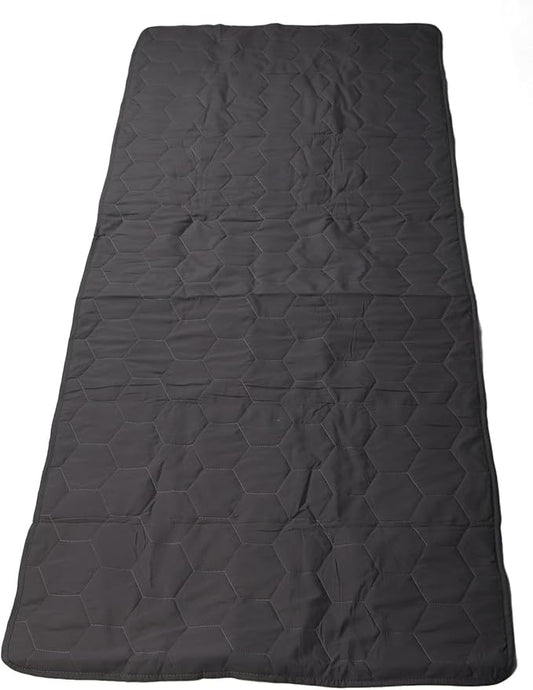 Waterproof Mattress Protector, 30x70 Inch, Dark Grey, Anti-Slip, Dark Colored to Hide Stains, Easy to Clean Mattress Cover for Incontinence Washable, for Adults and Kids